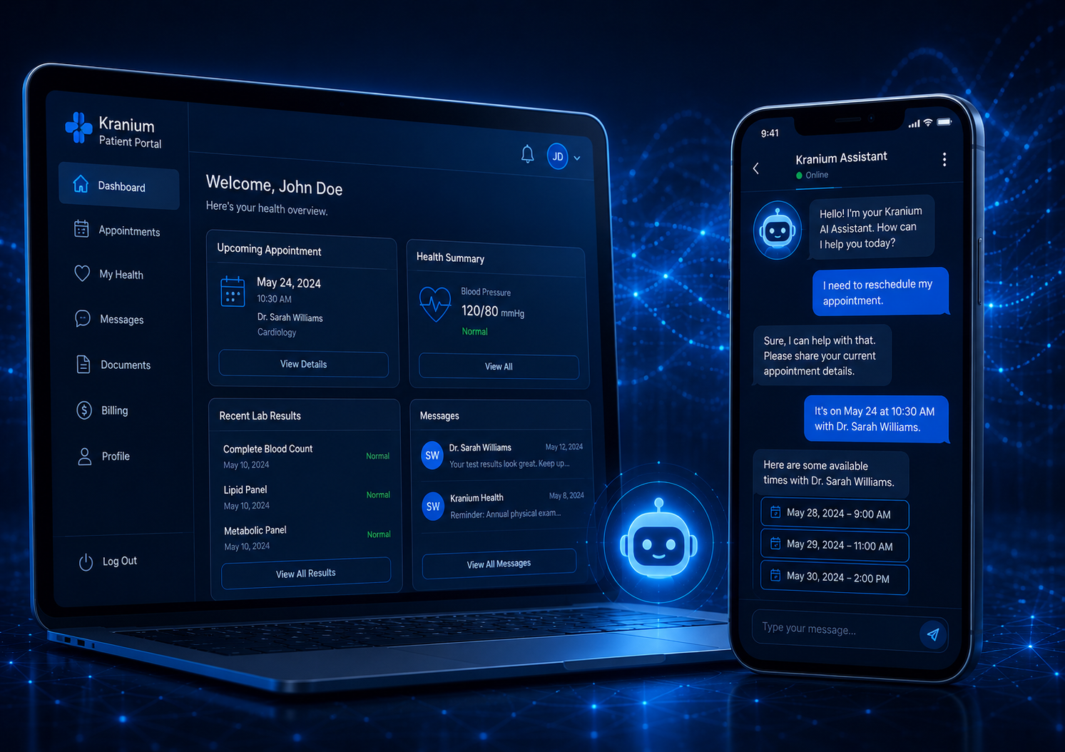 Patient Portal & Chatbot